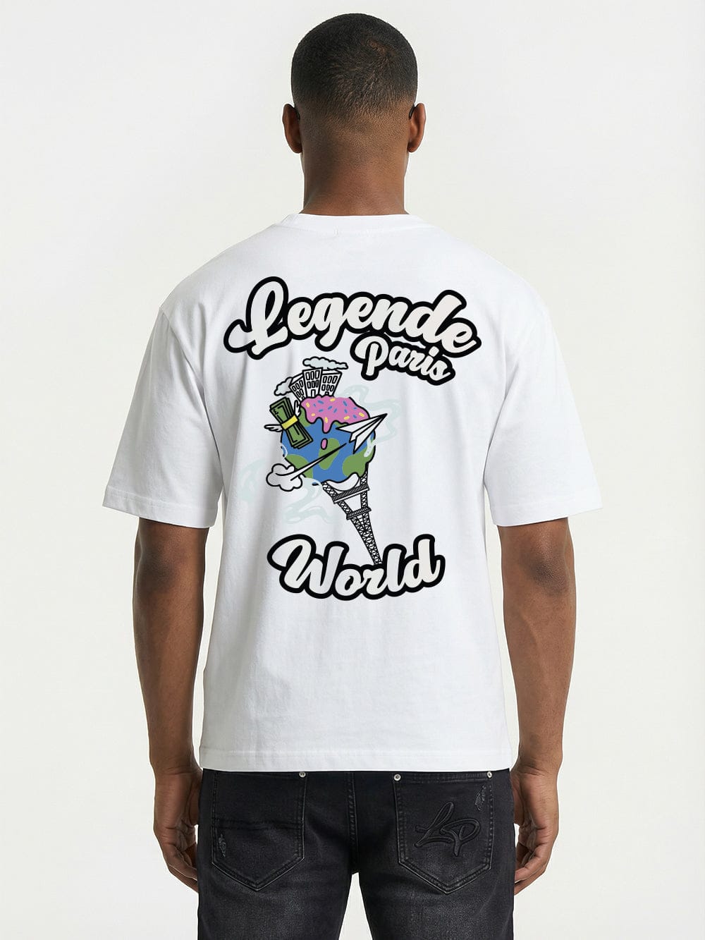 ICE CREAM T-SHIRT - WHITE - Kick Game