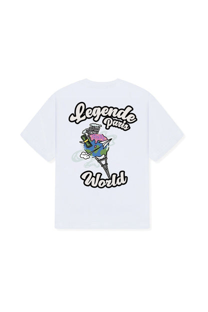 ICE CREAM T-SHIRT - WHITE - Kick Game