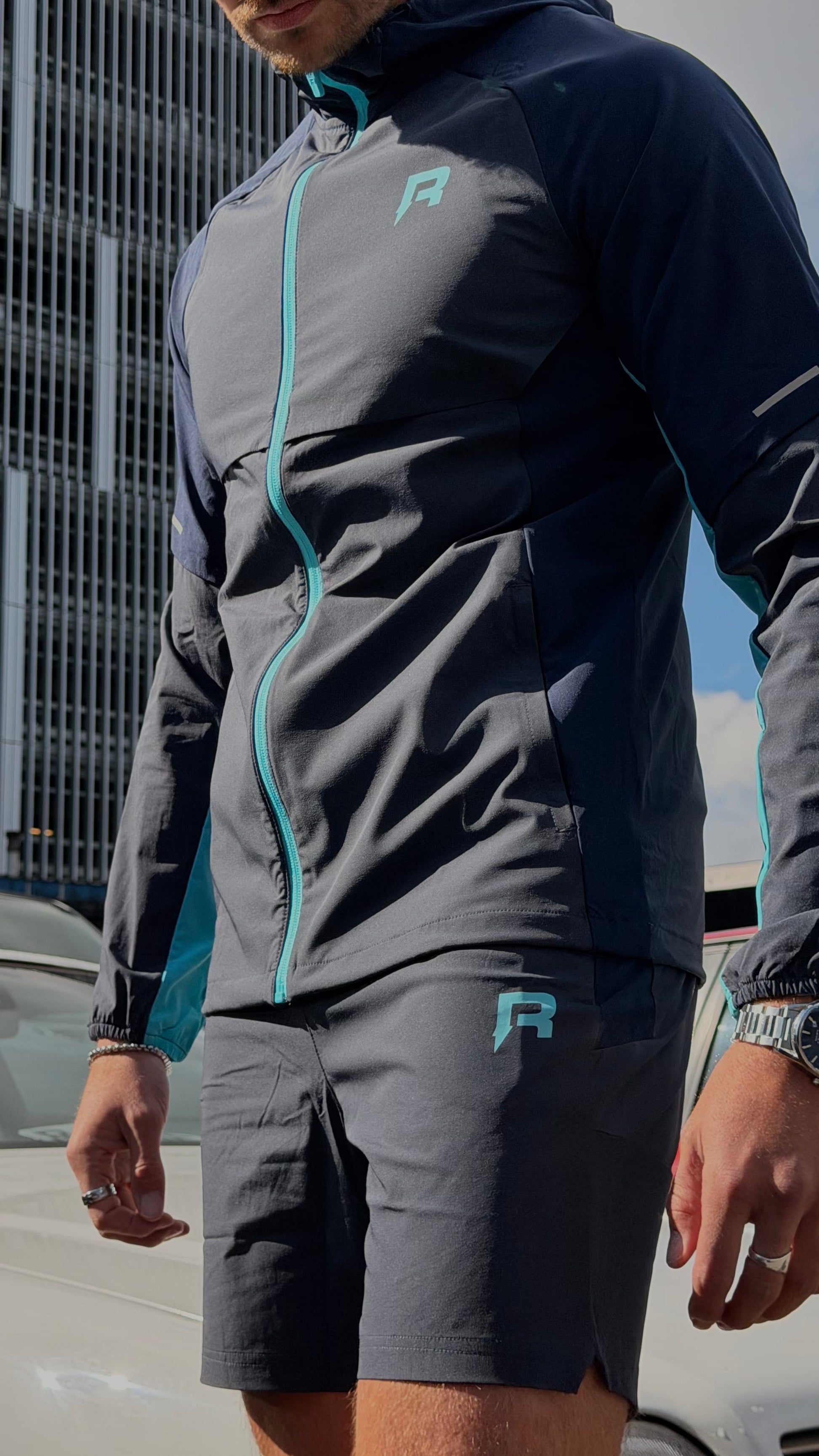 Reprimo Vortex Shorts 'Blue Steel Cyan' - Kick Game