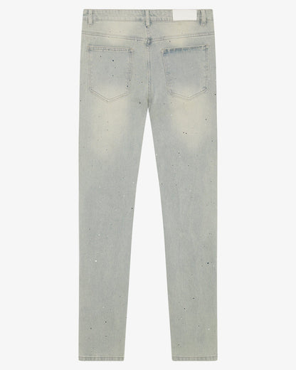 Magiri Indigo Painted Slim Jeans 'Blue' - Kick Game
