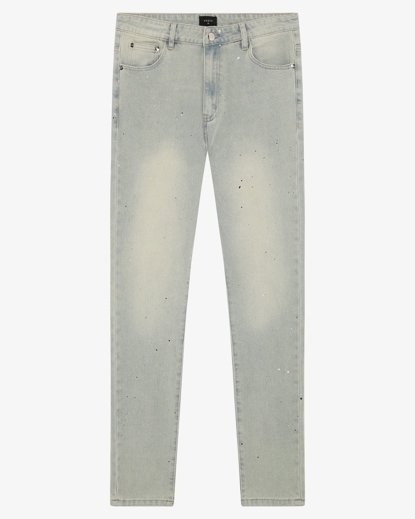 Magiri Indigo Painted Slim Jeans 'Blue' - Kick Game