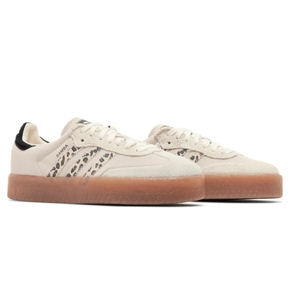 Adidas Sambae Wmns 'Cream White Leopard' - Kick Game