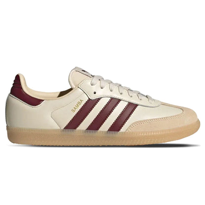 adidas Samba OG 'Wonder White Shadow Red Gum' - Kick Game