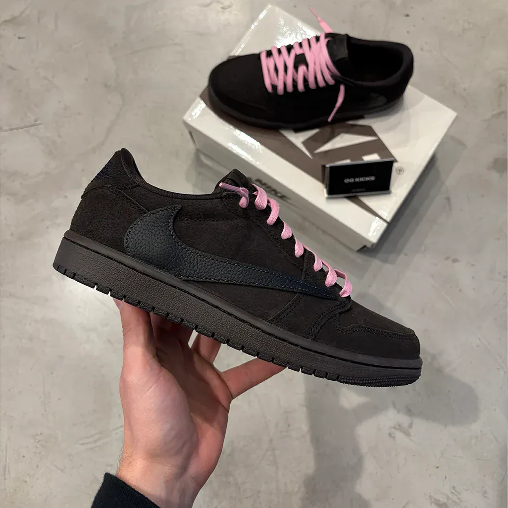 Jordan 1 Retro Low OG SP Travis Scott Velvet Brown - Kick Game