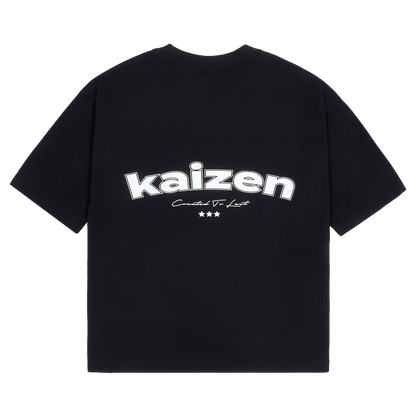 KAIZEN MARKET ARCH TEE BLACK - Kick Game