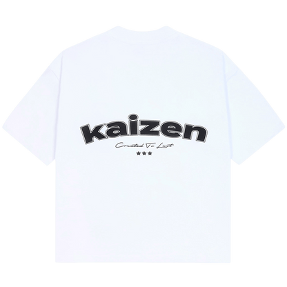 KAIZEN MARKET ARCH TEE WHITE - Kick Game