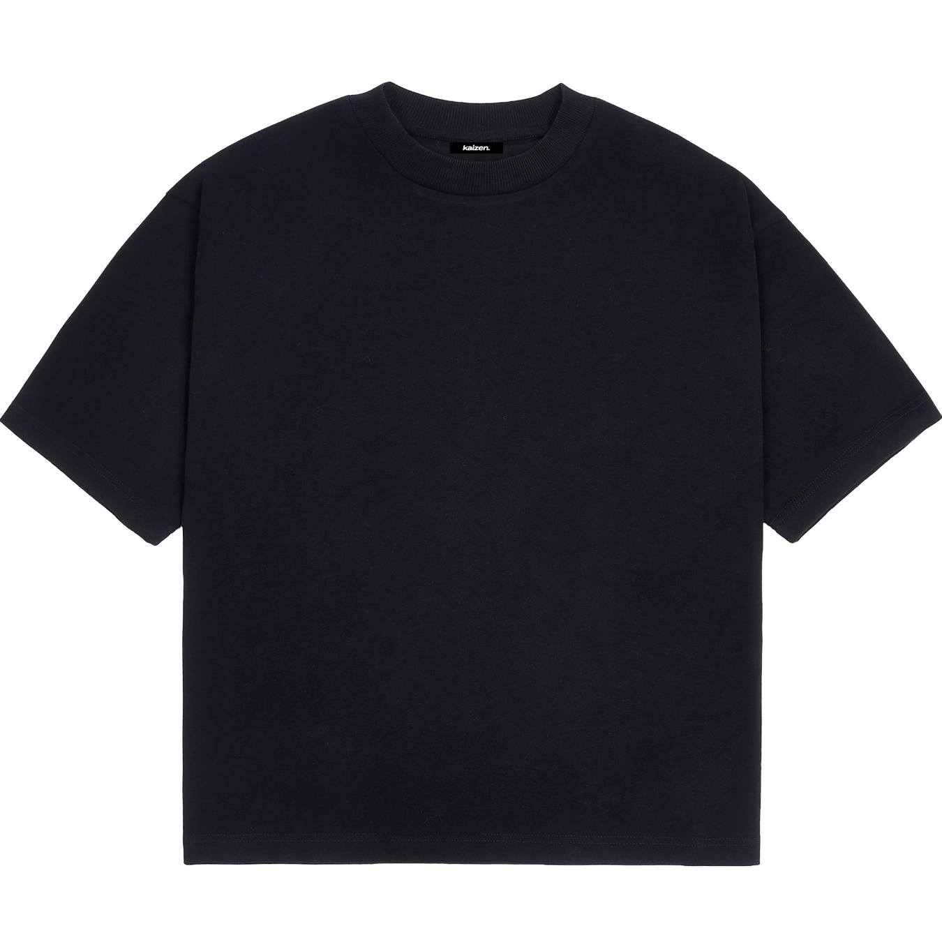 KAIZEN MARKET BLANK HEAVYWEIGHT TEE BLACK - Kick Game