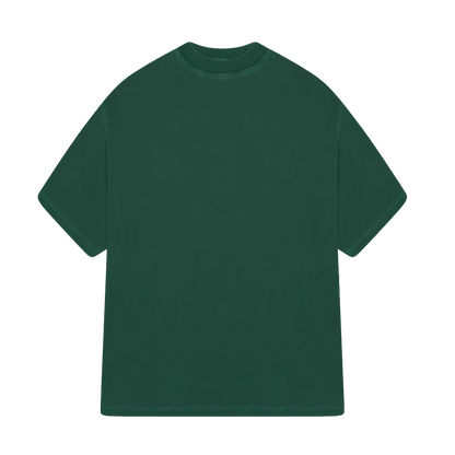 KAIZEN MARKET BLANK HEAVYWEIGHT TEE VINTAGE GREEN - Kick Game