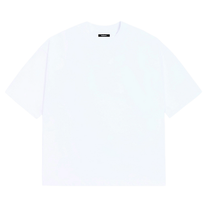 KAIZEN MARKET BLANK HEAVYWEIGHT TEE WHITE - Kick Game
