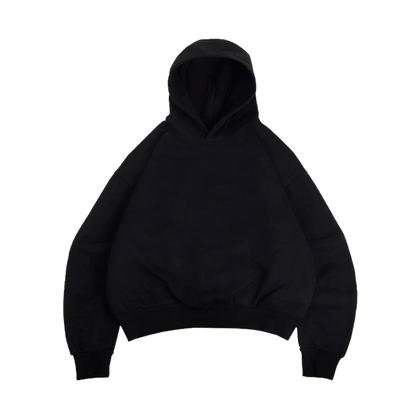 KAIZEN MARKET DOUBLE LAYERED HOODIE MIDNIGHT - Kick Game