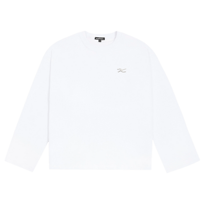KAIZEN MARKET EVERYDAY LONGSLEEVE WHITE - Kick Game