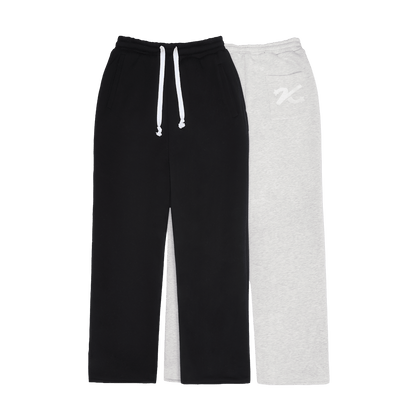 KAIZEN MARKET GREY/BLACK REVERSIBLE BOTTOMS - Kick Game