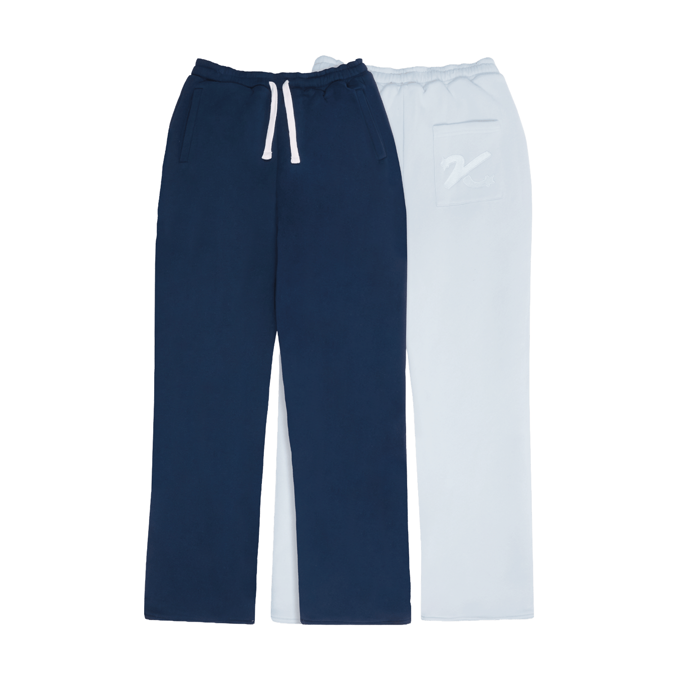 KAIZEN MARKET NAVY/STONE REVERSIBLE BOTTOMS - Kick Game
