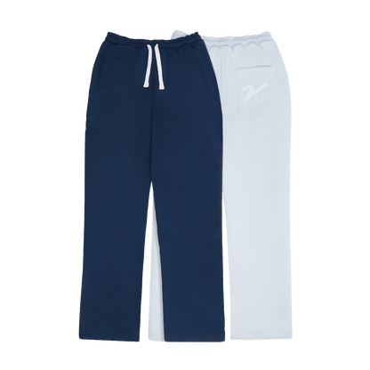 KAIZEN MARKET NAVY/STONE REVERSIBLE BOTTOMS - Kick Game