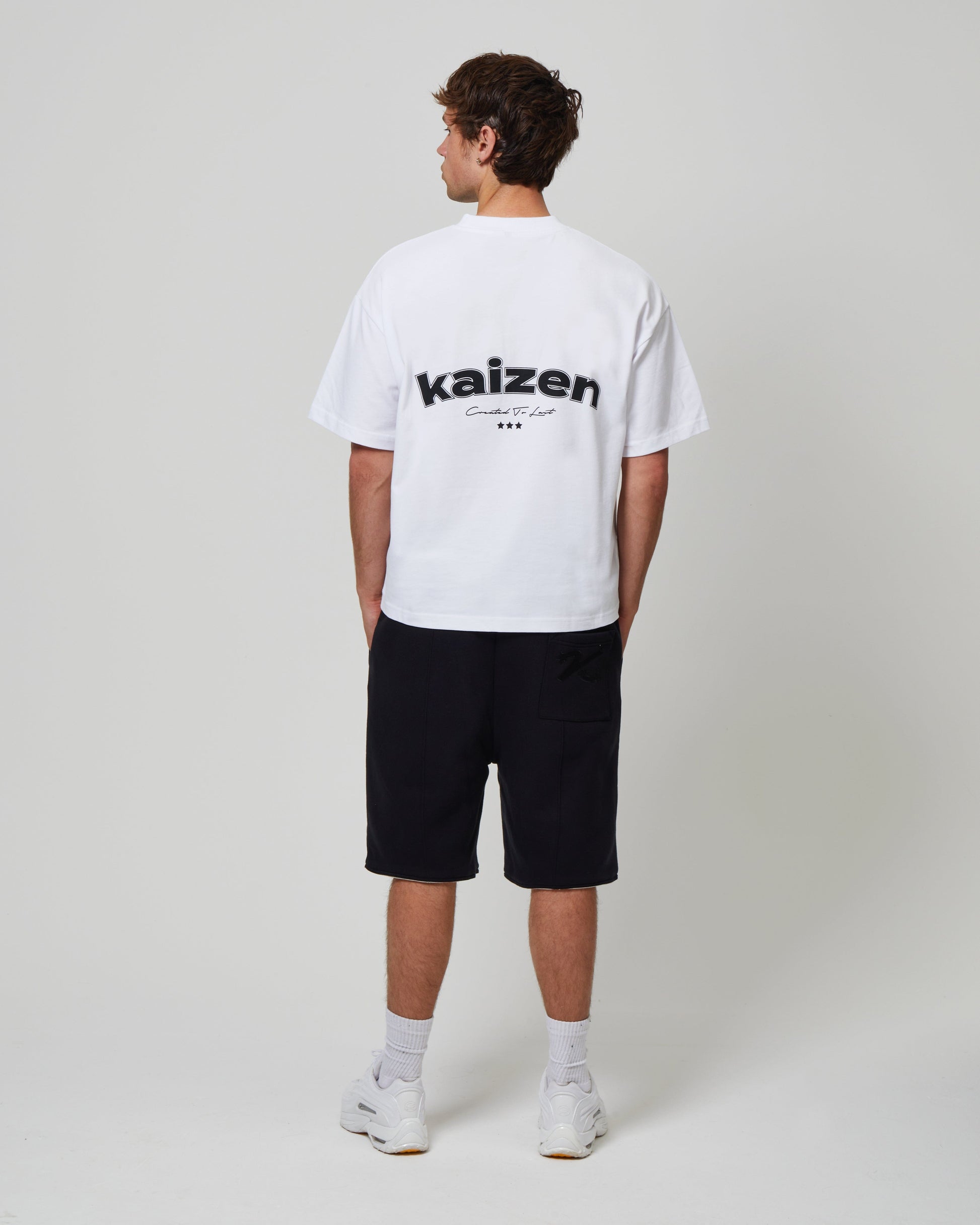 KAIZEN MARKET ARCH TEE WHITE - Kick Game