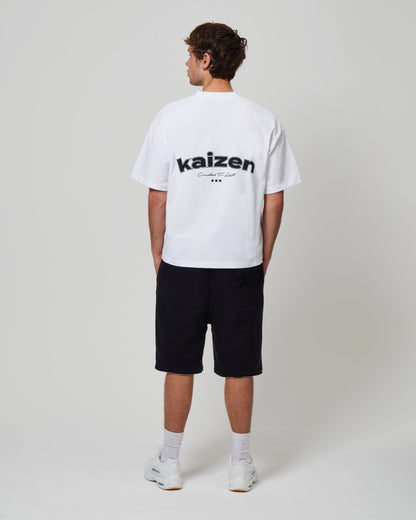 KAIZEN MARKET ARCH TEE WHITE - Kick Game