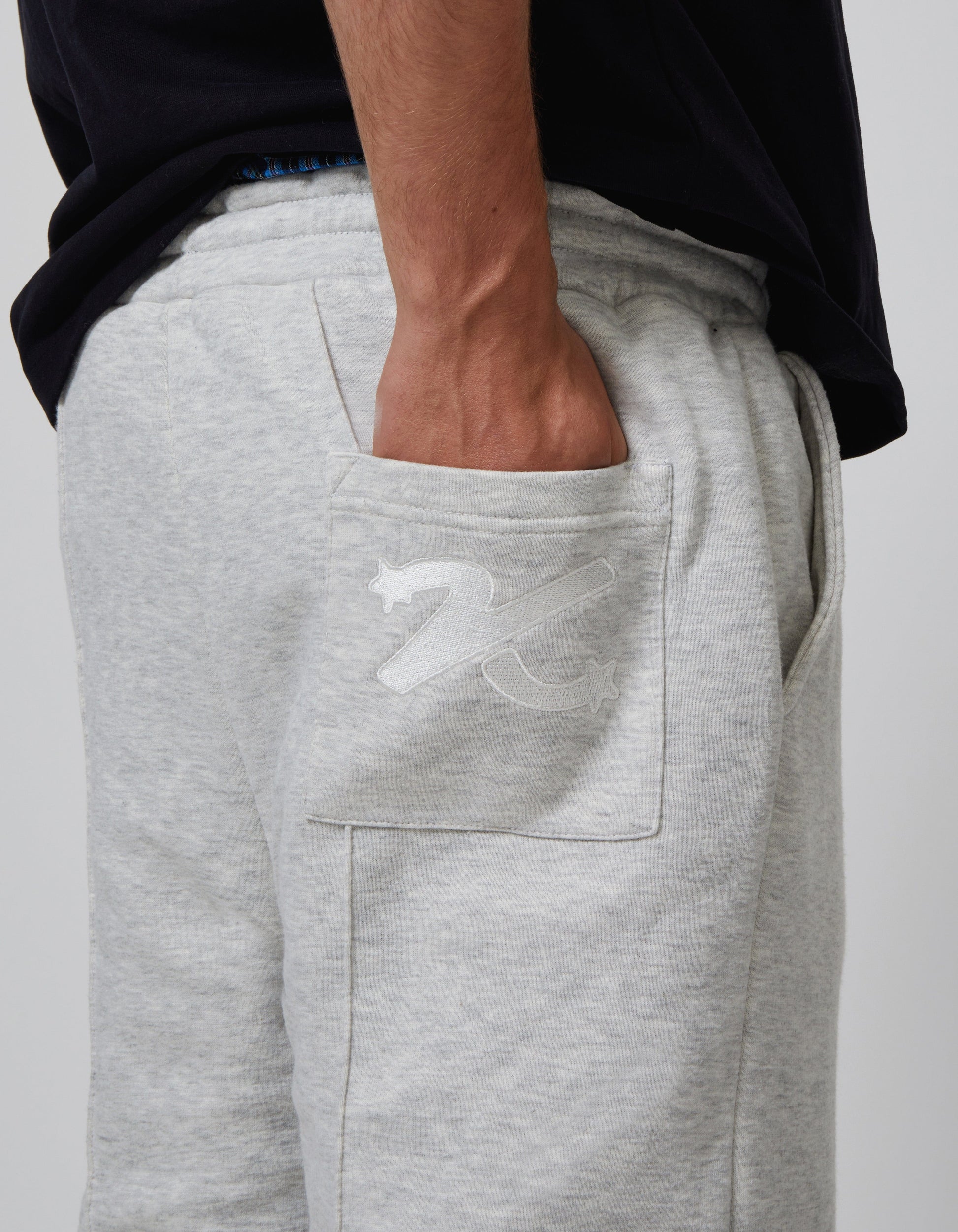 KAIZEN MARKET GREY/BLACK REVERSIBLE SHORTS - Kick Game
