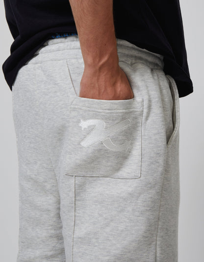 KAIZEN MARKET GREY/BLACK REVERSIBLE SHORTS - Kick Game