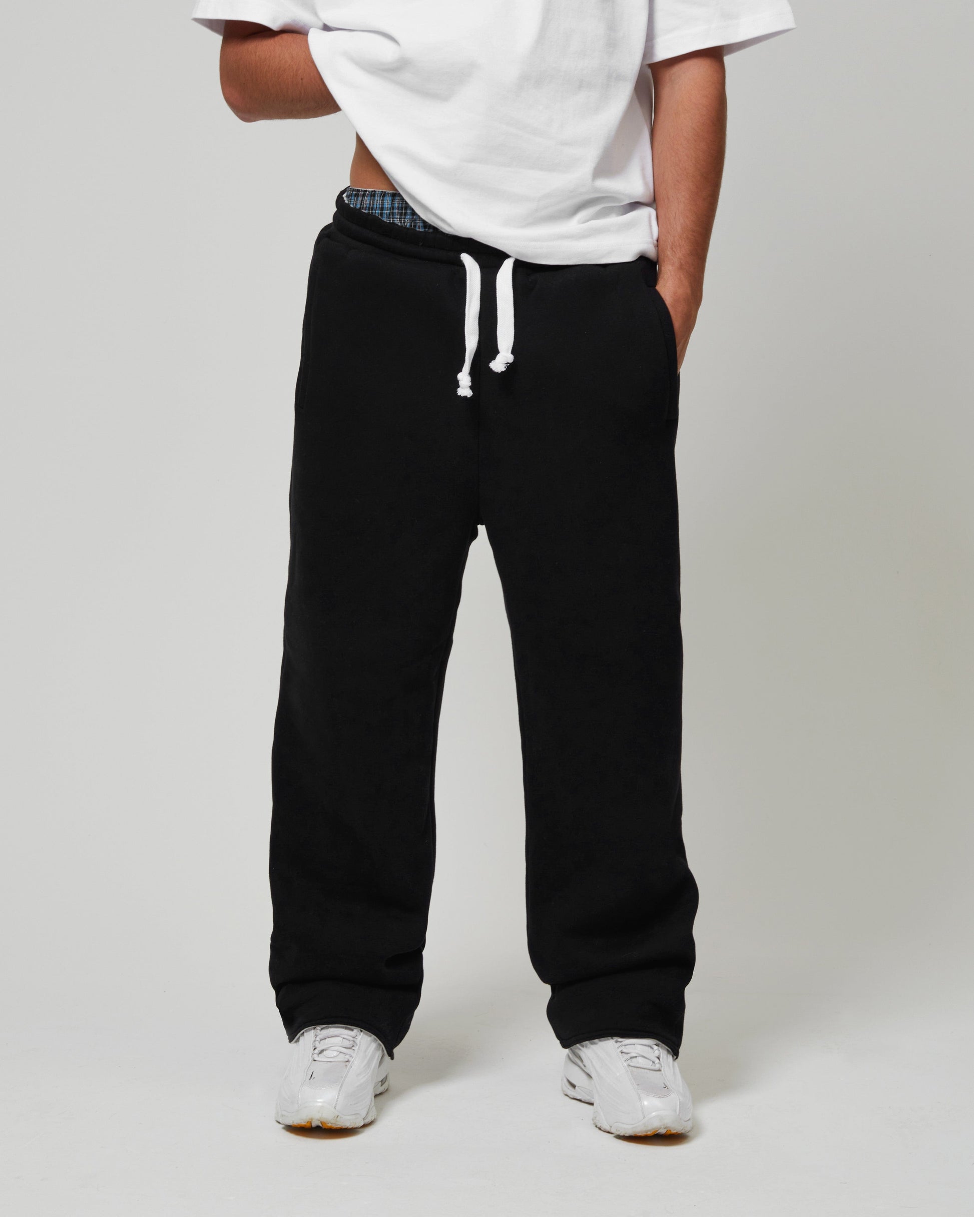 KAIZEN MARKET GREY/BLACK REVERSIBLE BOTTOMS - Kick Game