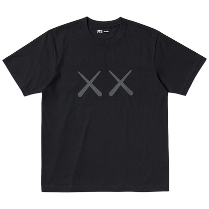 KAWS x Warhol UNIQLO UT Graphic T-Shirt XX 'Black' - Kick Game