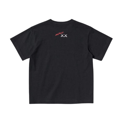KAWS x Warhol x UNIQLO UT Graphic T-Shirt Kids 'Black' - Kick Game