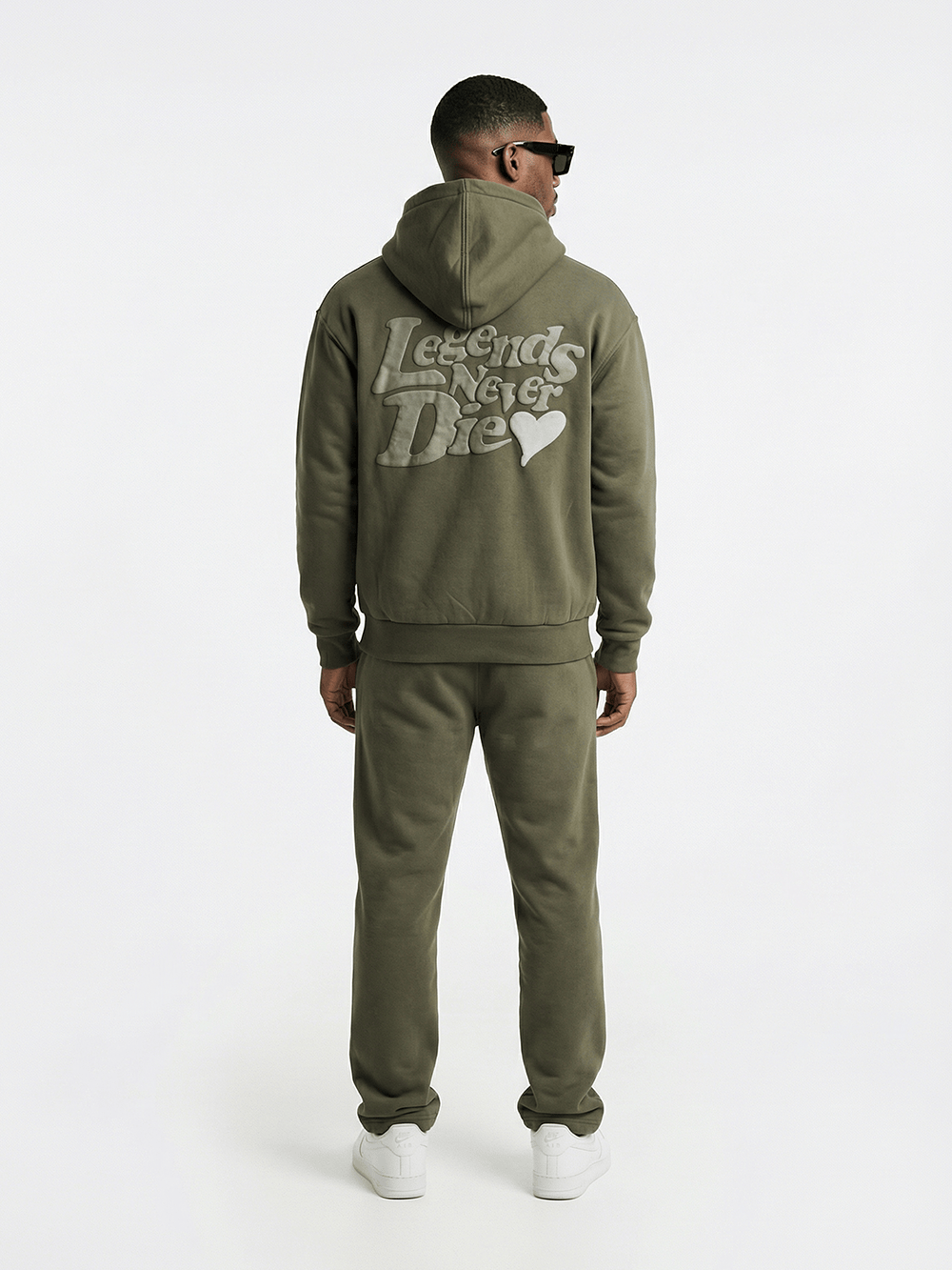 LND TONAL HOODIE - KHAKI - Kick Game