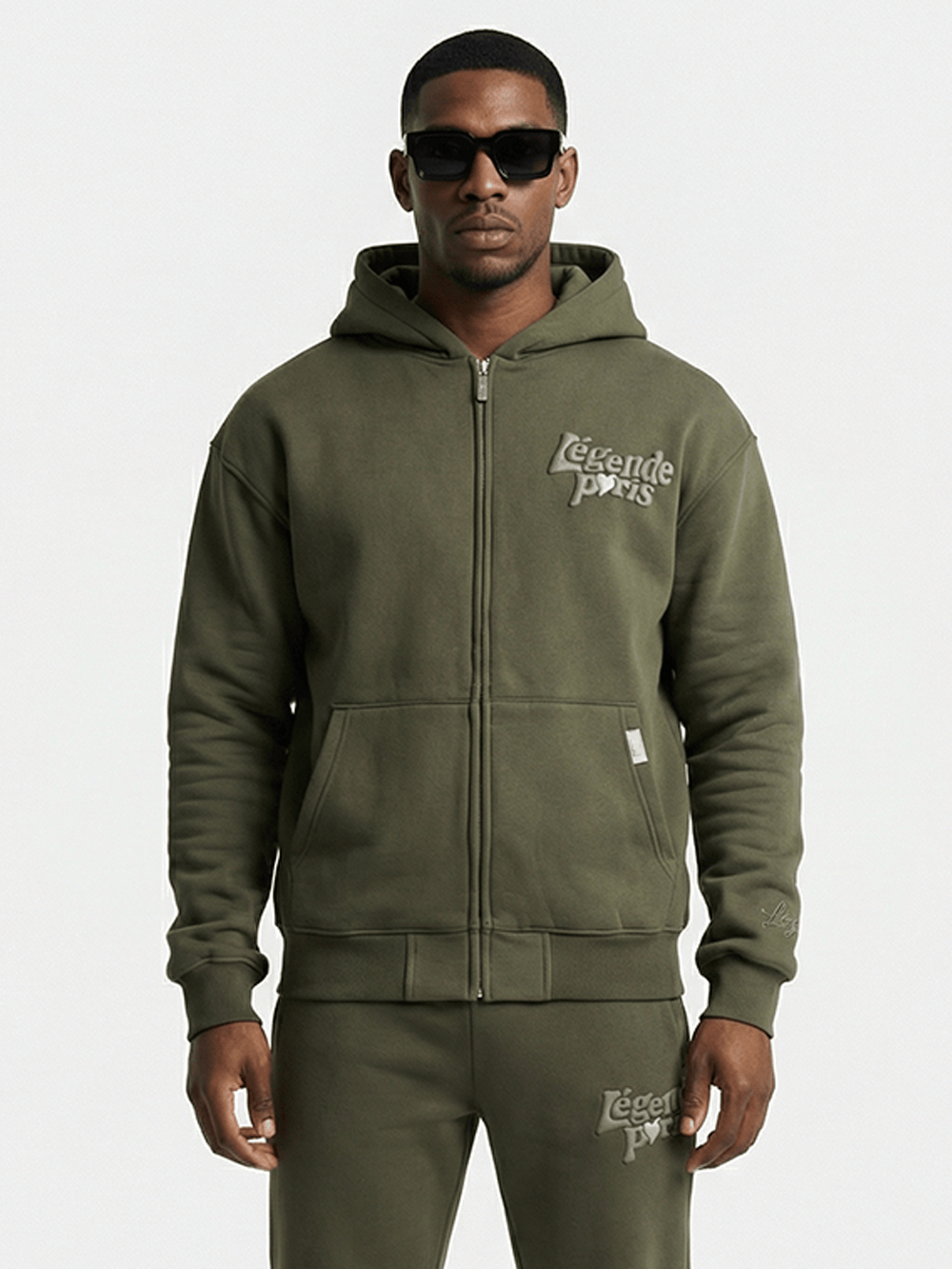 LND TONAL HOODIE - KHAKI - Kick Game