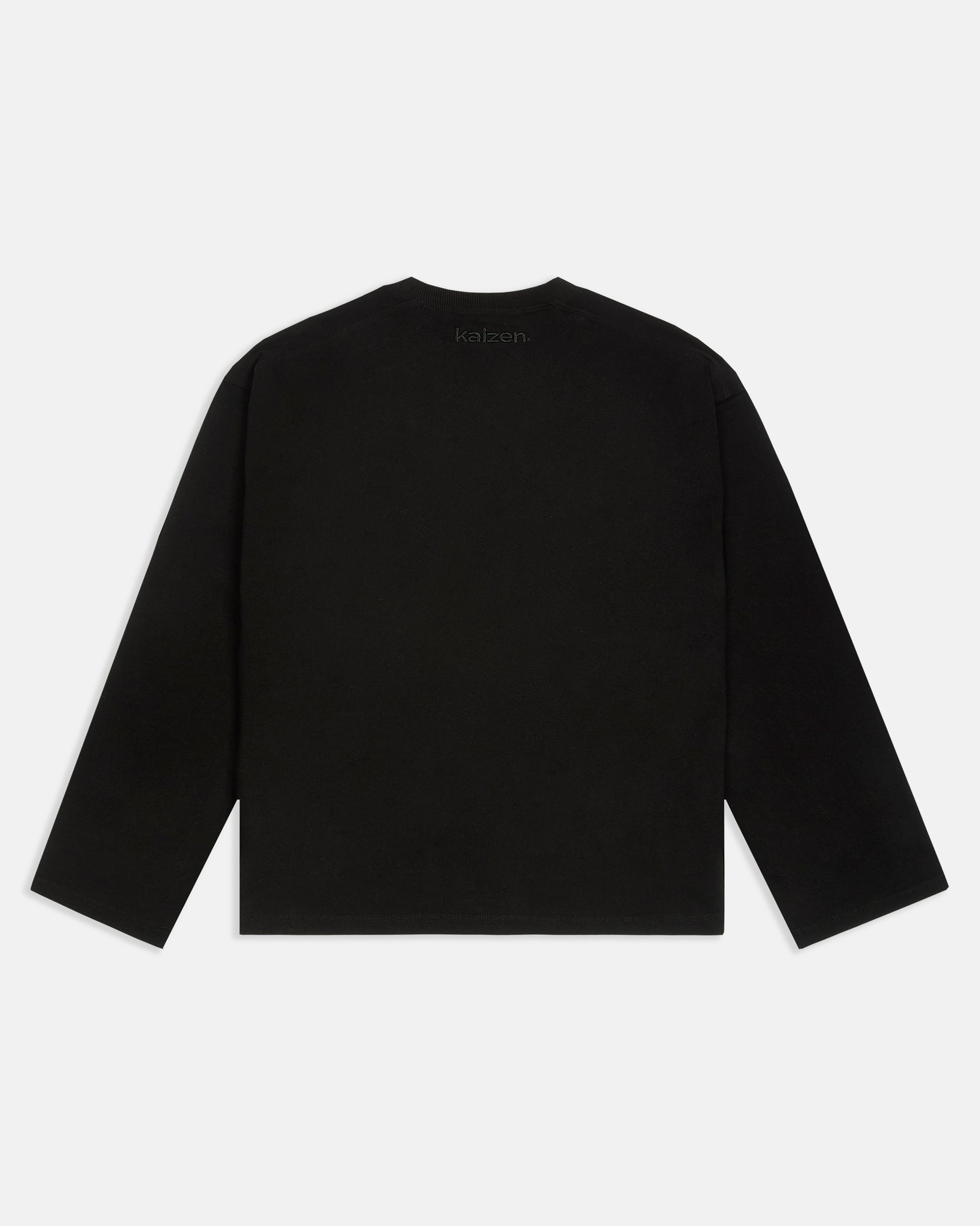 KAIZEN MARKET EVERYDAY LONGSLEEVE BLACK - Kick Game