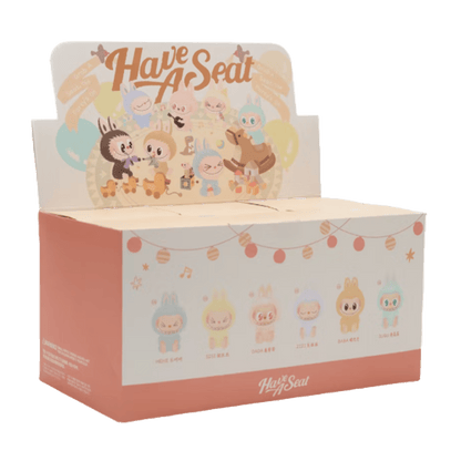 Pop Mart Labubu The Monsters Have a Seat Vinyl Plush Sealed Case (6 Blind Boxes) - Kick Game