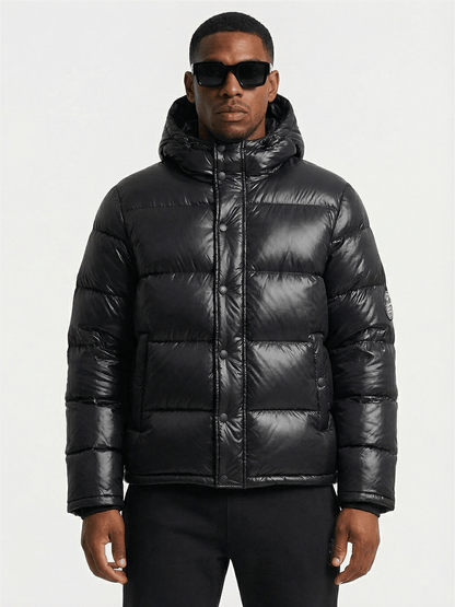LIGHTWEIGHT PUFFER - BLACK - Kick Game