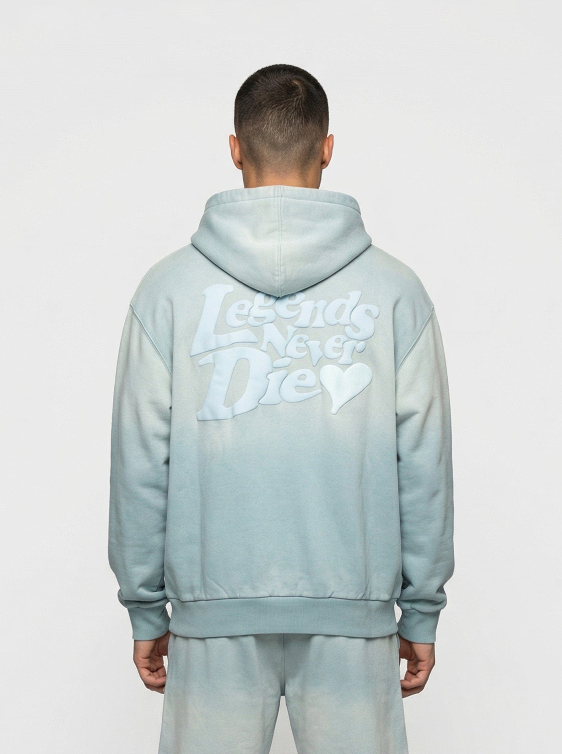 Legende Paris LND GRADIENT HOOD - ICY BLUE - Kick Game