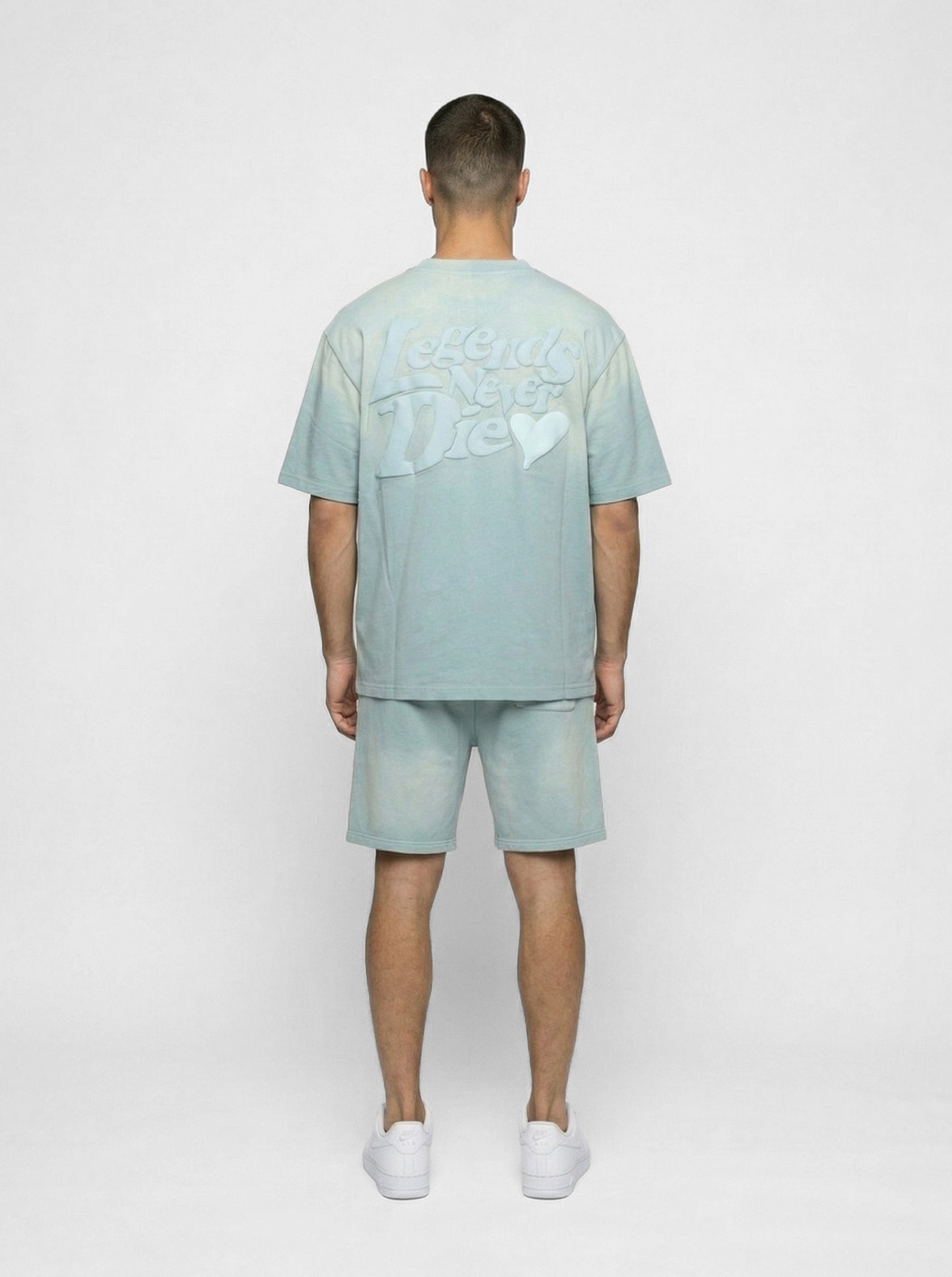Legende Paris LND GRADIENT SHORT - ICY BLUE - Kick Game