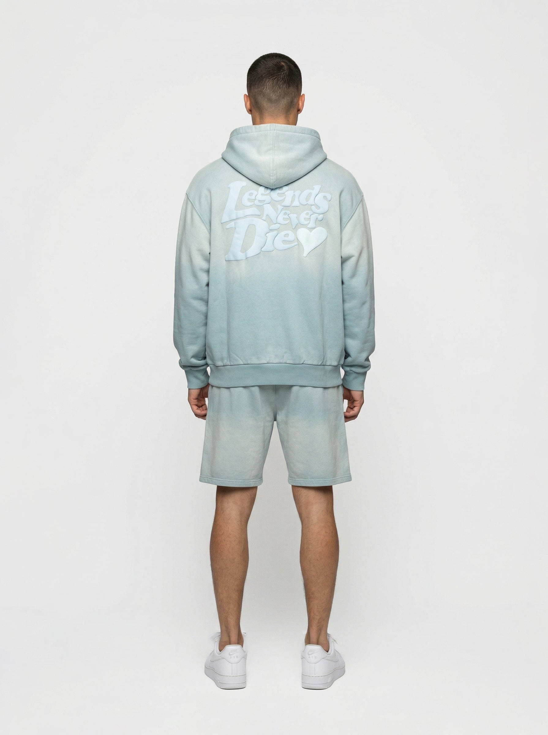 Legende Paris LND GRADIENT HOOD - ICY BLUE - Kick Game