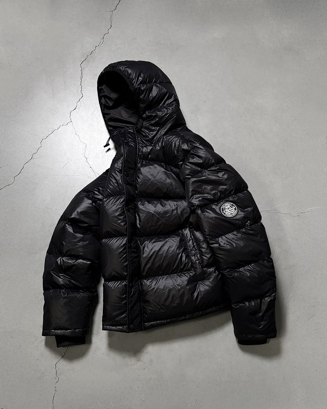 LIGHTWEIGHT PUFFER - BLACK - Kick Game