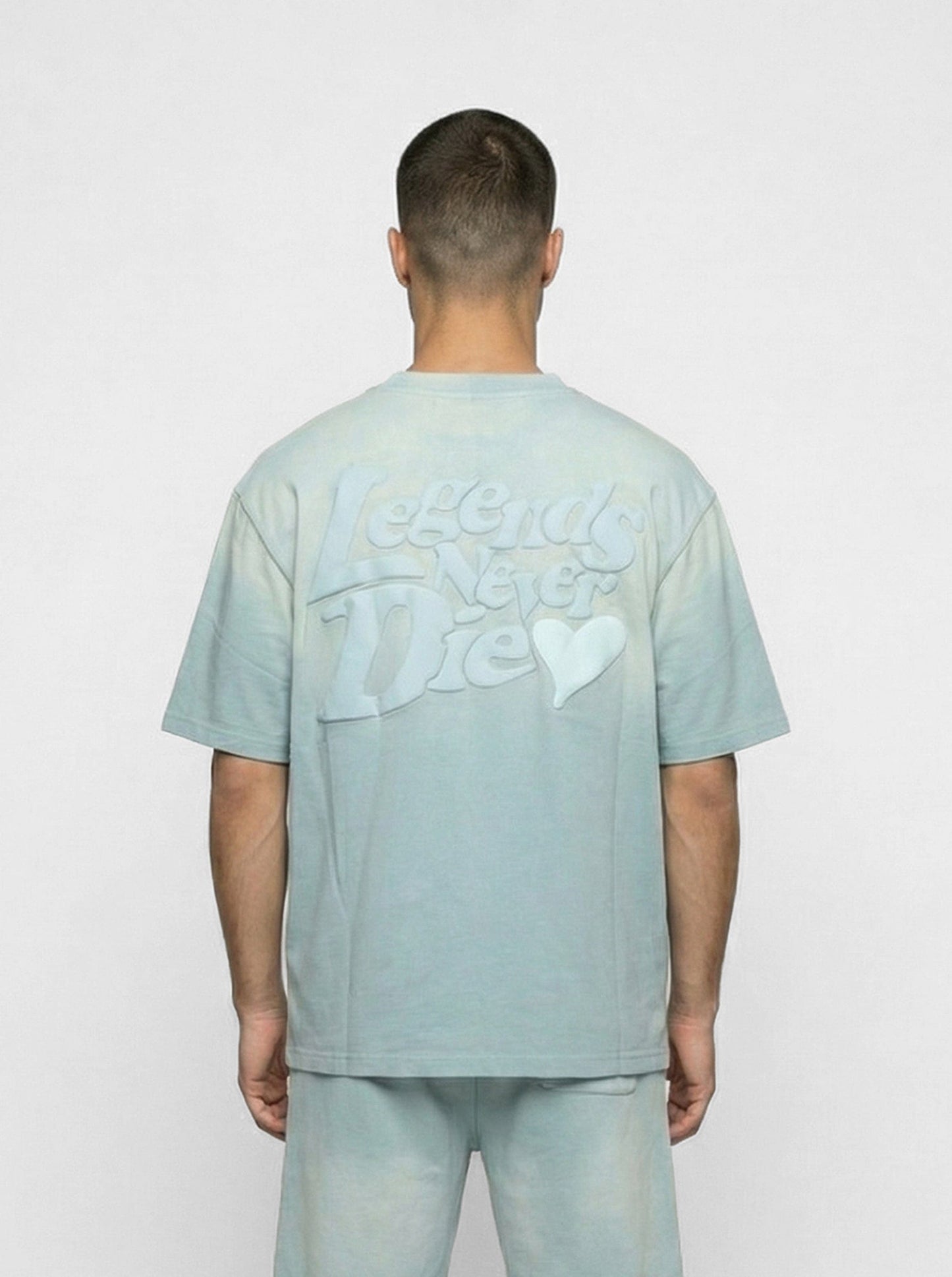Legende Paris LND GRADIENT T-SHIRT - ICY BLUE - Kick Game