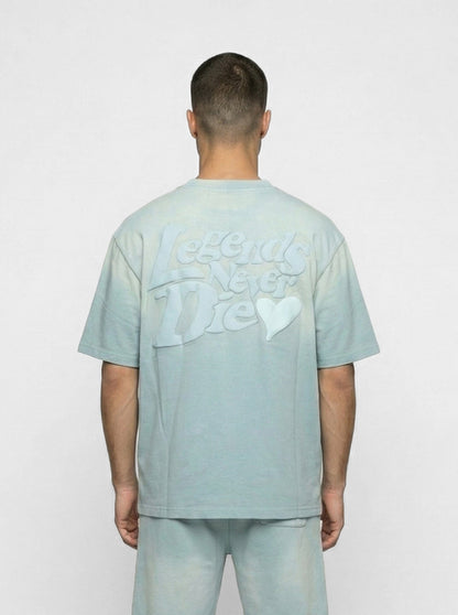 Legende Paris LND GRADIENT T-SHIRT - ICY BLUE - Kick Game