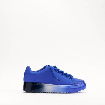 MALLET GRFTR Lite Men's Blue Ombre Dip Leather Trainers - Kick Game