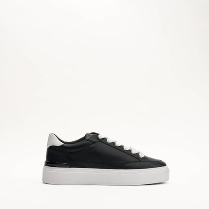 MALLET Lansbury Men's Black Nappa Leather Trainers - Kick Game