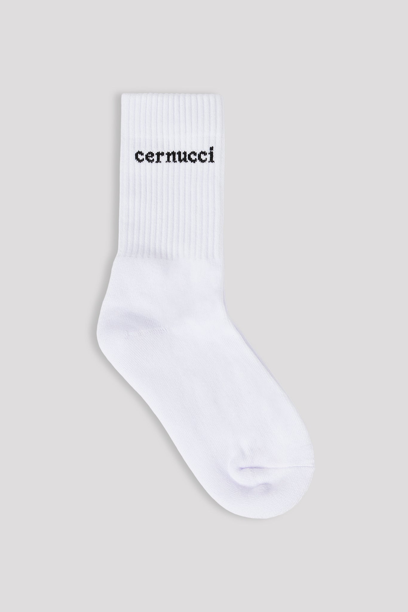 Cernucci Logo Socks - White - Kick Game