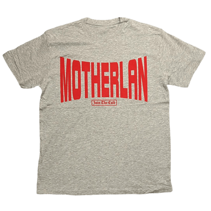 Motherlan MTN Pinch Logo Tee 'Grey' - Kick Game