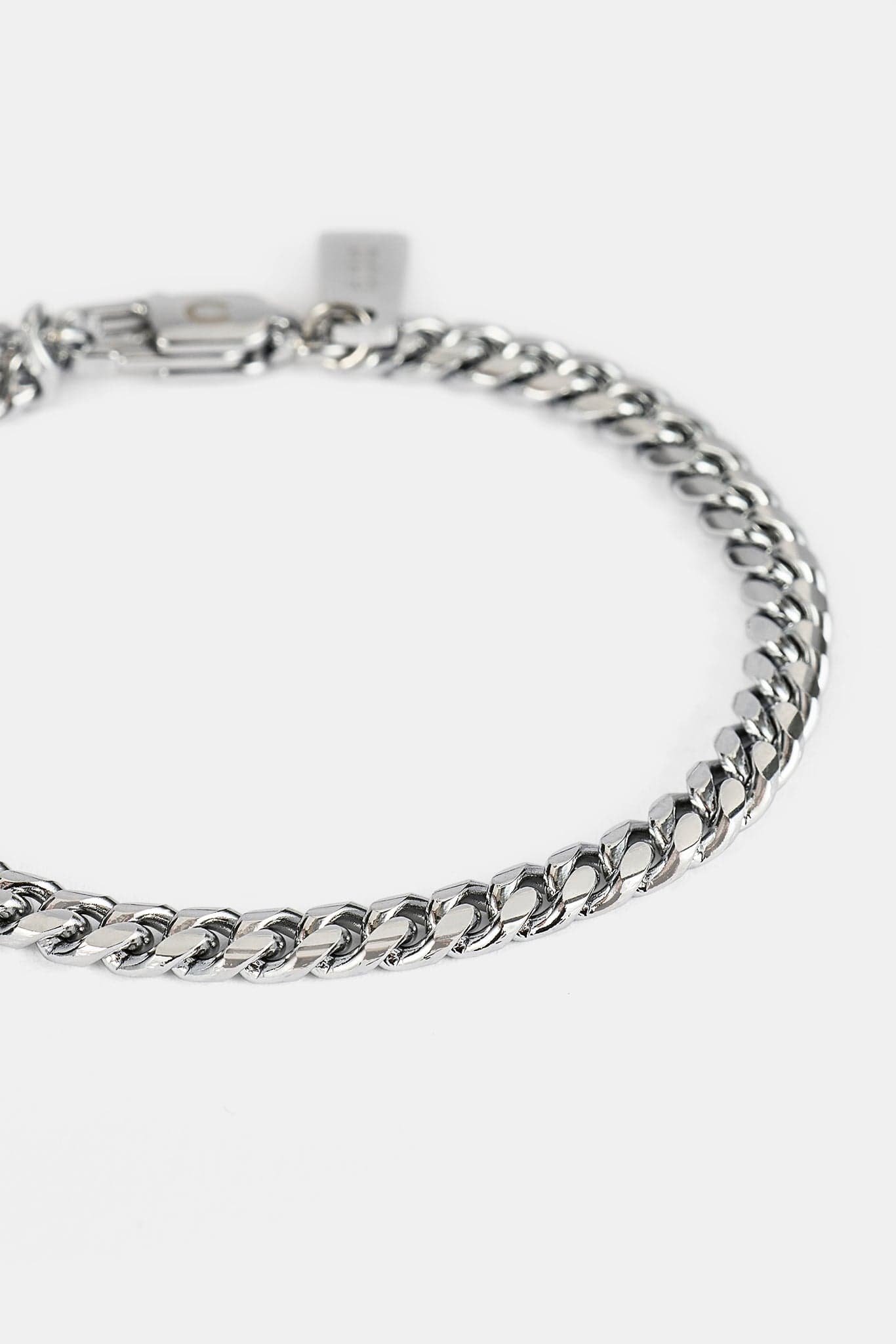 Miami Cuban Bracelet - 5mm - White - Kick Game