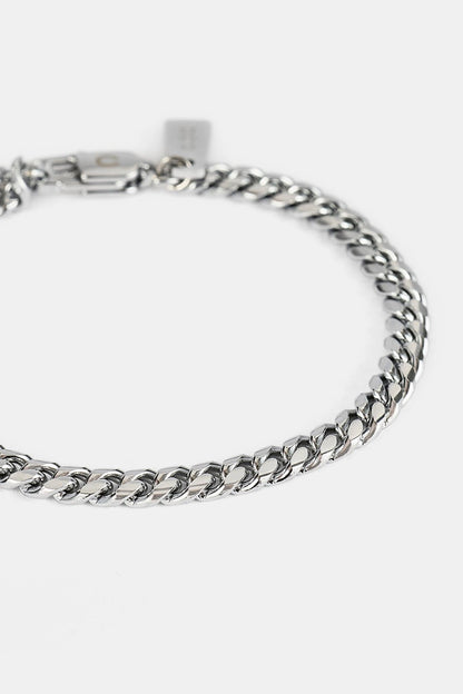 Miami Cuban Bracelet - 5mm - White - Kick Game