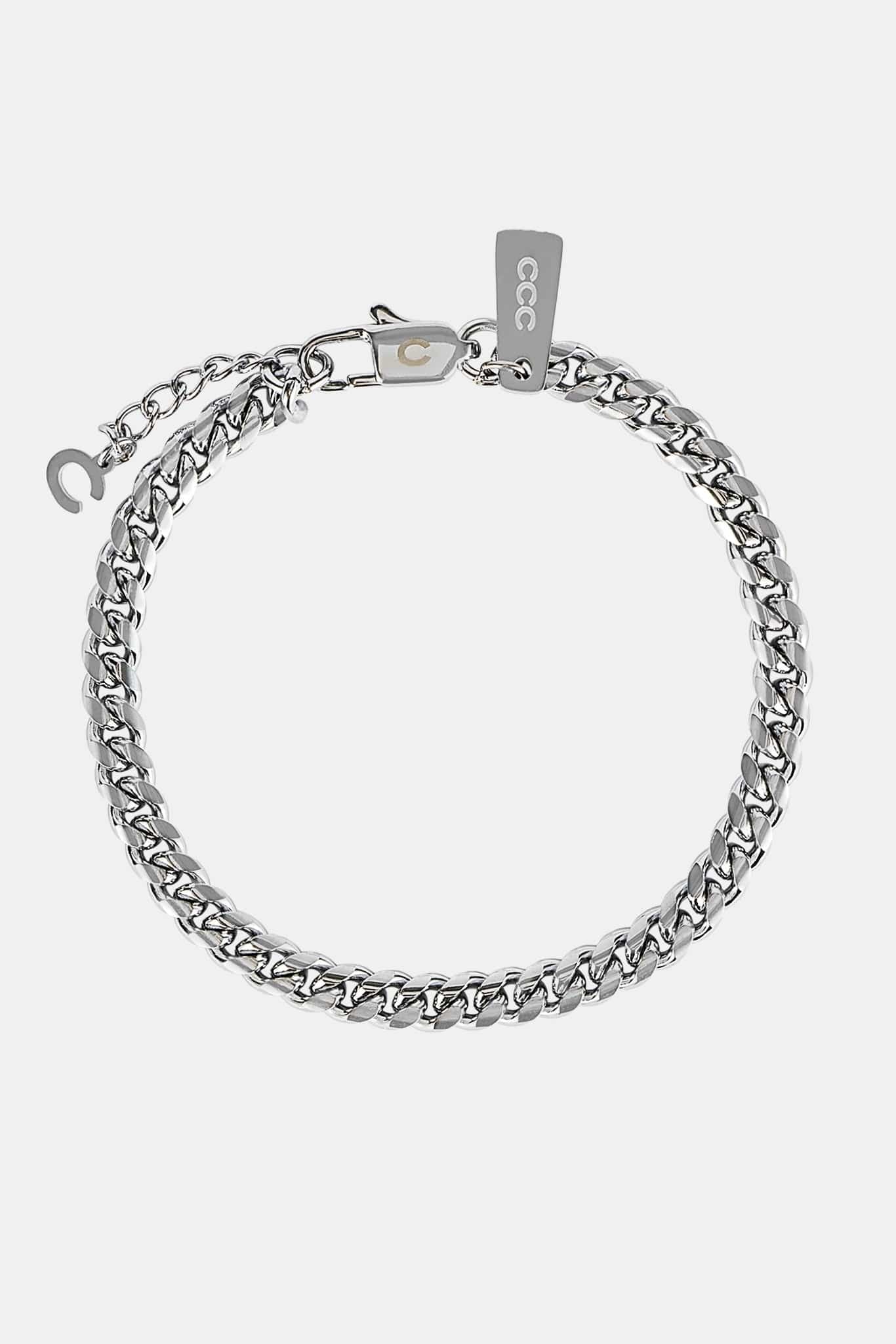 Miami Cuban Bracelet - 5mm - White - Kick Game