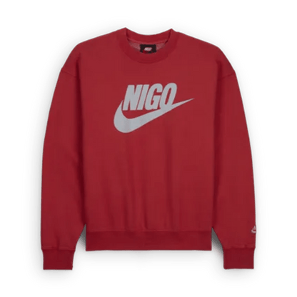 Nike x Nigo Sweatshirt 'Red' - Kick Game