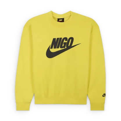 Nike x Nigo Sweatshirt 'Yellow' - Kick Game