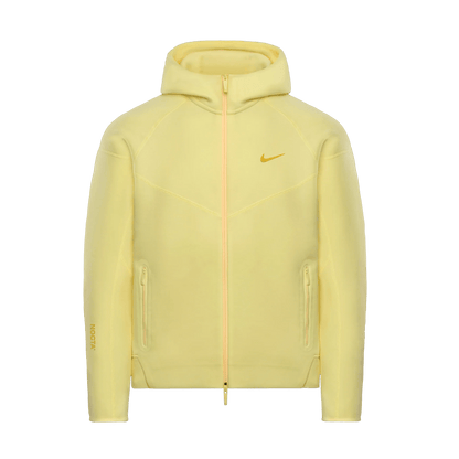 Nike x Nocta Tech Fleece Full Zip Hoodie 'Citron Tint' - Kick Game