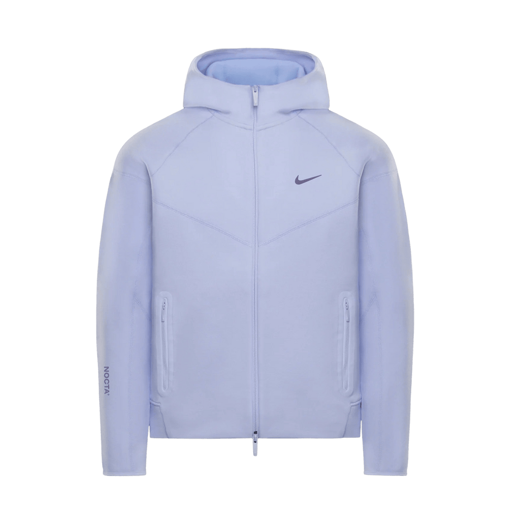 Nike x Nocta Tech Fleece Full Zip Hoodie 'Palest Purple' — Kick Game