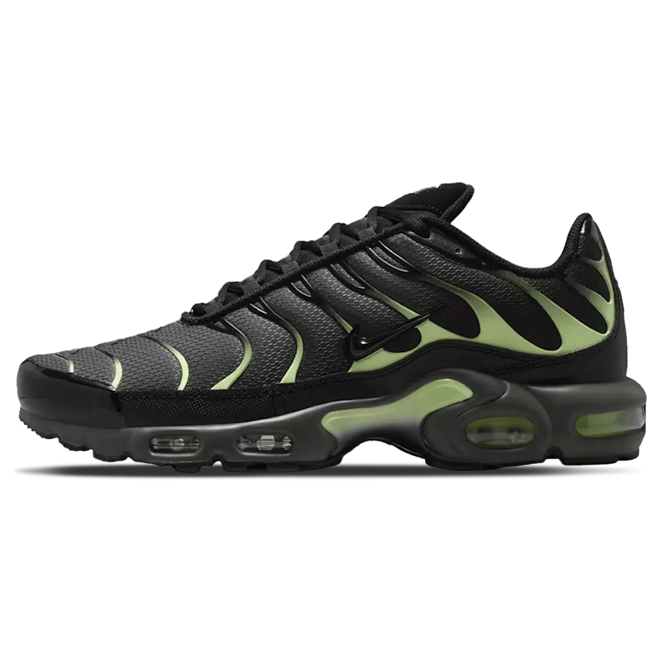Nike Air Max Plus Iron Gray Light Liquid Lime Black - Kick Game