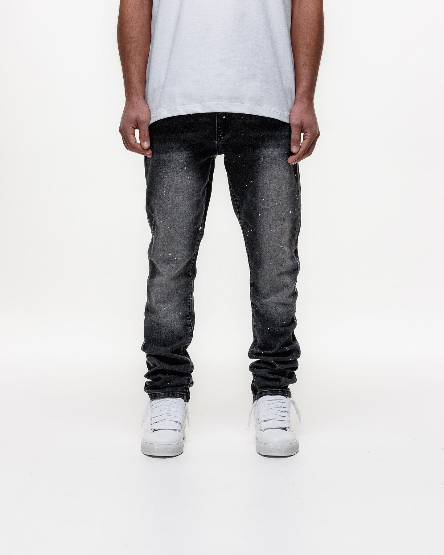 Magiri Ombre Slim Jeans 'Black' - Kick Game