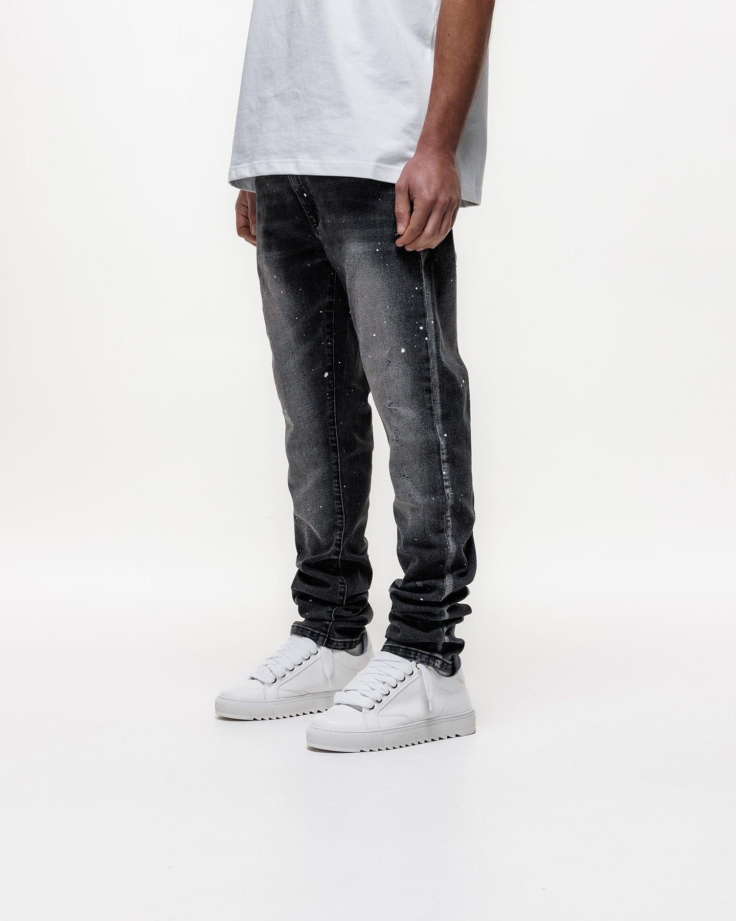 Magiri Ombre Slim Jeans 'Black' - Kick Game